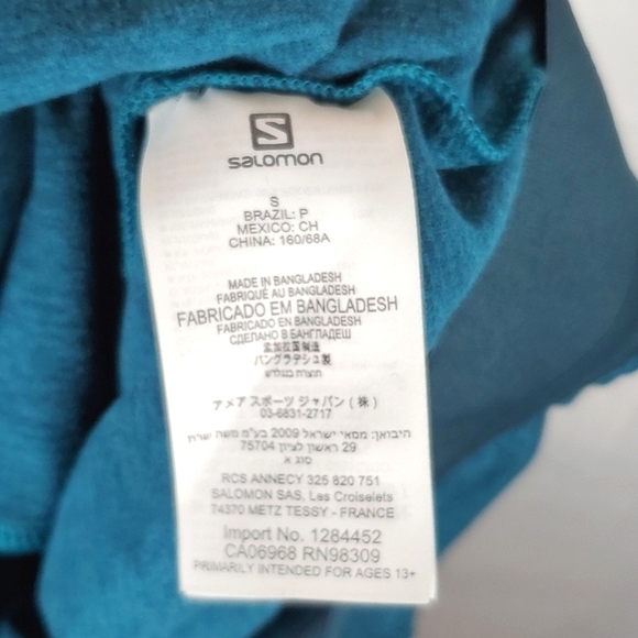 Salomon Blue Jogger Tights - Picture 9 of 10